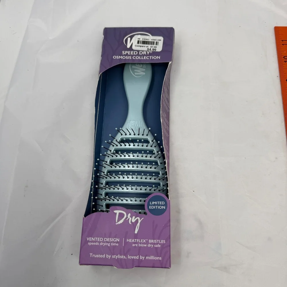 Wet Brush Speed Dry Osmosis Collection Limited Edition Blue Vented Hair Brush